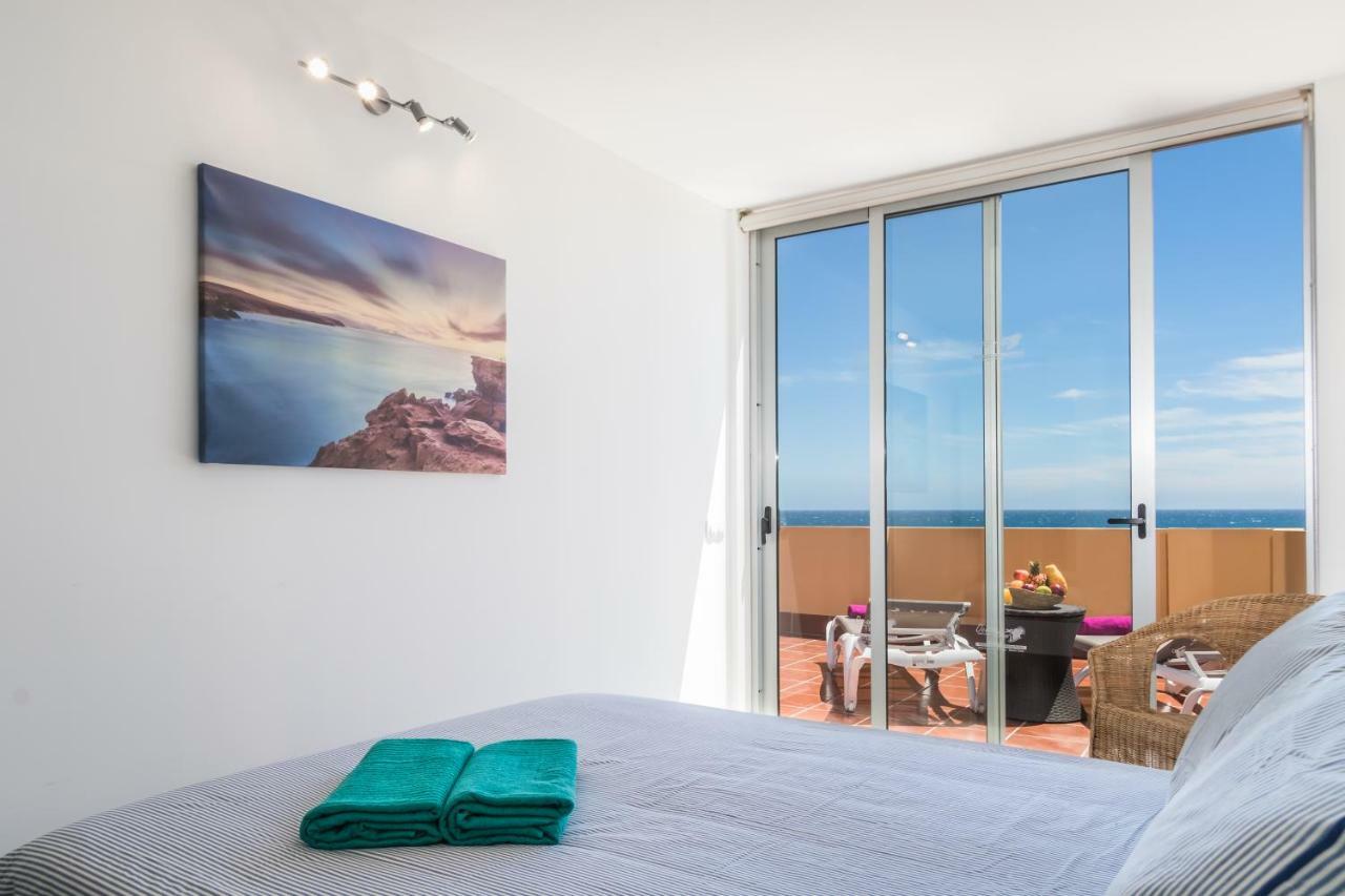 Ocean View Penthouse Leilighet Gran Tarajal Eksteriør bilde