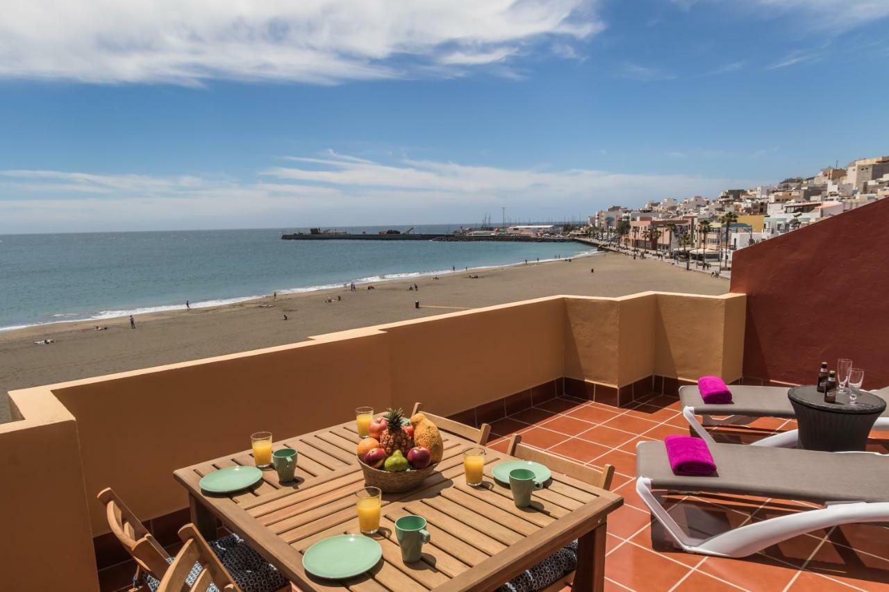 Ocean View Penthouse Leilighet Gran Tarajal Eksteriør bilde