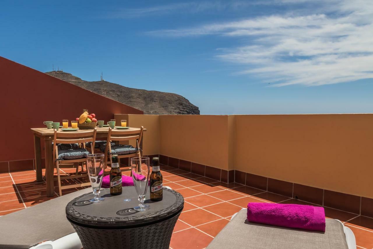Ocean View Penthouse Leilighet Gran Tarajal Eksteriør bilde